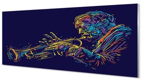 Obraz plexi Trumpet muž 120x60 cm