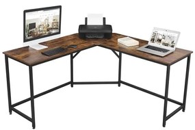 VASAGLE Počítačový stôl v tvare L LWD73X