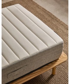 Tvrdý pružinový termoregulačný matrac 90x200 cm Juno – Kave Home