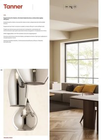 Redo 01-3193 - Luster na lanku TANNER 3xE14/28W/230V