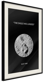 Artgeist Plagát - The Eagle Has Landed [Poster] Veľkosť: 30x45, Verzia: Zlatý rám