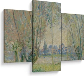 Obraz - Claude Monet, Woman Seated under the Willows, reprodukcia (90x60 cm)