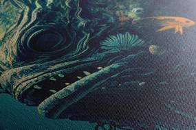 Obraz surrealistická podmorská príšera Varianta: 40x60