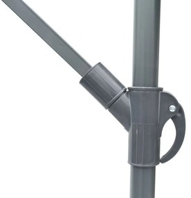 Rojaplast EXCLUSIVE 7240 Slnečník bočný - zelený 300cm