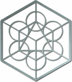 Drevený geometrický obraz na stenu žatva: Prírodná preglejka - Topoľ  natural Rozmer 50 cm 3966-50093 PR0336