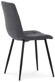 BONTEC Jedálenská stolička, hnedá, látka, DCL-974 BR2 Farba: Šedá