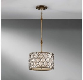Feiss FE-LUCIA-P-C - Luster na tyči LUCIA 1xE27/60W/230V