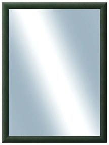 DANTIK - Zrkadlo v rámu, rozmer s rámom 60x80 cm z lišty LEDVINKA zelená (1443)