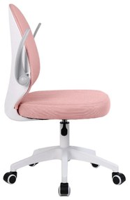 Detská otočná stolička Neoseat JUNI 012 — látka, ružová