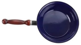 Sfinx Smaltovaná panvica s dreveným držadlom BSE, 20 cm, pr. 20 cm