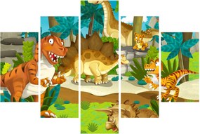 Obraz - Dinosauria (150x105 cm)