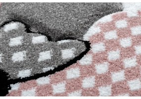 Dywany Łuszczów Detský kusový koberec Petit Dolly sheep grey kruh - 160x160 (priemer) kruh cm