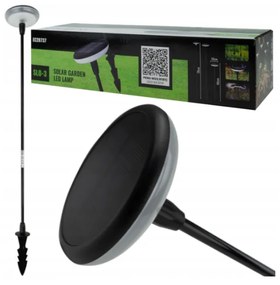 ECOLIGHT Solárne LED záhradné svietidlo IP65 s čidlom súmraku