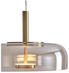 LED Luster na lanku LED/8W/230V 3000K pr. 30 cm