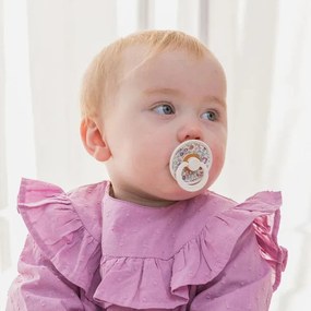 BIBS Anatomické cumlíky Liberty Colour 2ks Ivory/Blush Veľkosť: 2 2