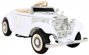 Elektrické autíčko Mercedes Benz Retro Type 540A - biely