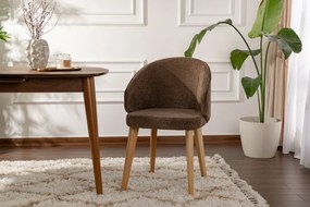 Sada jedálenských stoličiek Bentley Brown andLight Oak, 2 ks