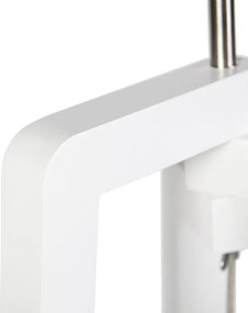 Moderná stojaca lampa biela bez tienidla - Puros