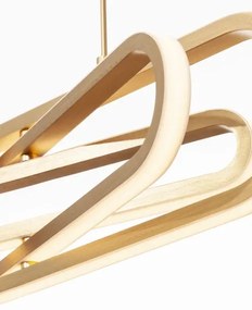 LED luster Arte 64 zlaté
