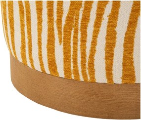 Taburet v horčicovej farbe Savana – Mauro Ferretti