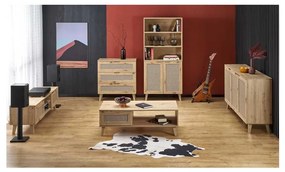 Šatníková skriňa Rustico, dub artisan