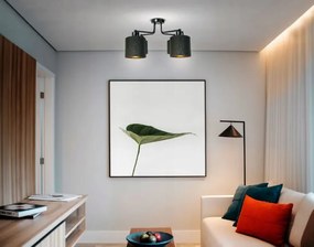 Závesná lampa DRON 4xE27 GOLD ABBEY