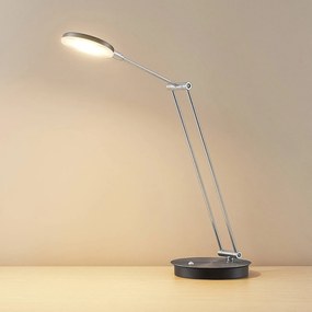 Lucande Enley – stolová LED lampa, antracit