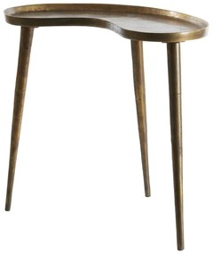 Kovový odkladací stolík 30x53 cm Lienz – Light &amp; Living