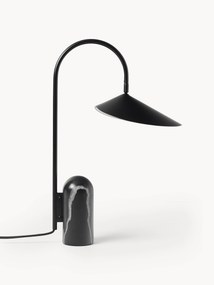 Veľká stolová lampa's mramorovou základňou Arum, nastaviteľná