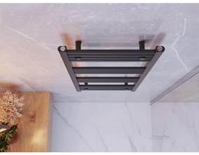 Erga Basic, vykurovacie teleso 900x500 mm, 353 W, čierna matná, ERG-LAV-BASIC-9050-BK