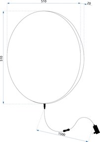 Toolight Toolight, LED nástenné svietidlo APP1408-W, prírodná hnedá, OSW-08639
