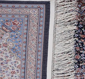 Koberec Anatolia Silk 32510 modrý – orientálny obdĺžnikový Rozmer: 200x290 cm