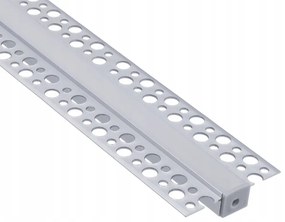 BERGE LED hliníkový profil zapustený 2m - sada