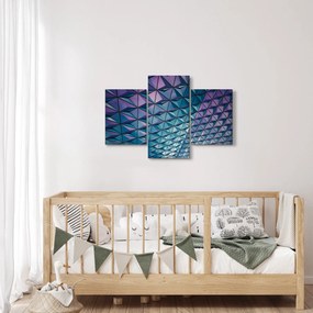Obraz - farebná štruktúra (90x60 cm)
