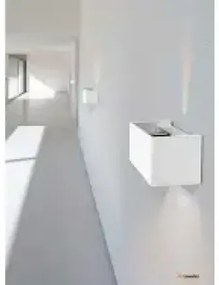 LED vonkajšie nástenné osvetlenie Gambino 4000K biele