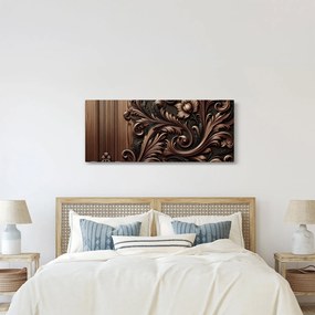 Obraz - Vzor z dreva (120x50 cm)
