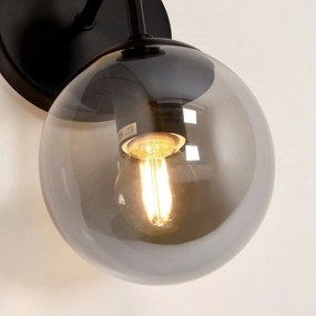 Toolight - Nástenná lampa 1xE27 60W APP750-1W, čierna, OSW-03684