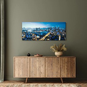 Obraz - Mestská sieť (120x50 cm)