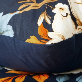 RENFORCÉ OBLIEČKY FIORA 200X220 CM, 2 KS 70X80 CM KVETY