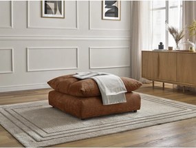 Oranžová ženilková podnožka Neil – Bobochic Paris