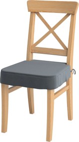 Sedák na stoličku Ingolf farba produktu sivá látka zamatová