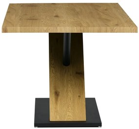 Autronic BONTEC Jedálenský stôl 160x90cm, mdf, dub, AT-3018 OAK Farba: Hnedá