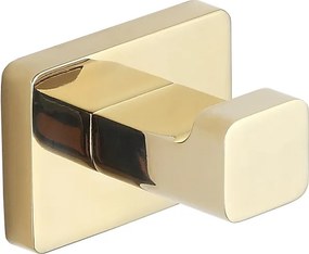 Mexen Asis, držiak na uteráky, 1-háčik, zlatá lesklá, 7017635-50