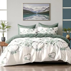 Obliečky VARMA HEARTS 7-dielna sada 140x200 cm