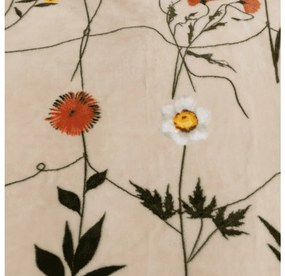 Mikroplyšová deka HERBÁŘ, béžová Rozmer: 200 x 220 cm