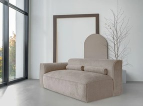 Béžový modul pohovky (ľavý roh) Flex Felix – Miuform