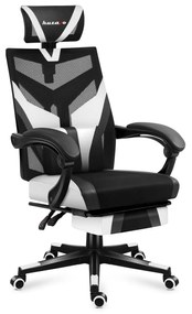 Herné kreslo Cruiser 5 (čierna + biela). Akcia -20%. Vlastná spoľahlivá doprava až k Vám domov. 1087453