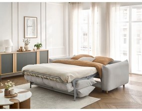 Svetlosivá rozkladacia pohovka 234 cm Ernest – Bobochic Paris