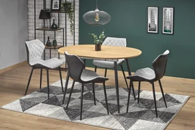 Rozkladací jedálenský stôl ZENITH v dekore dub 120(160)x80