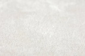 Kúpeľňový koberček Malmo biely, kruh